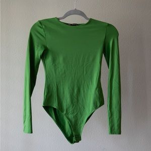 Zara Green bodysuit